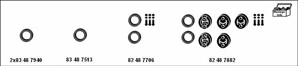 HJS Leistritz MT-TOY97 Exhaust system MTTOY97