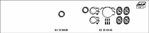 HJS Leistritz MT-VO11 Exhaust system MTVO11