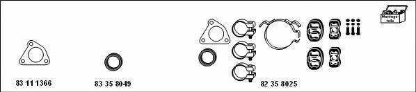 HJS Leistritz MT-VO2 Exhaust system MTVO2