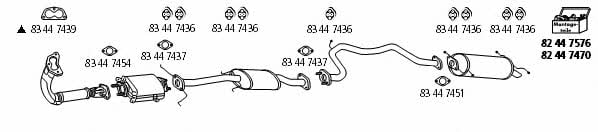  MA_146 Exhaust system MA146