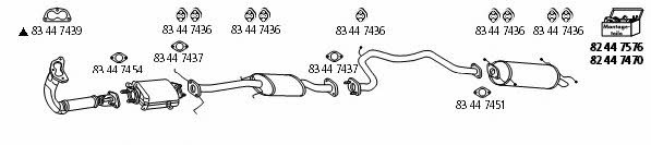  MA_147 Exhaust system MA147