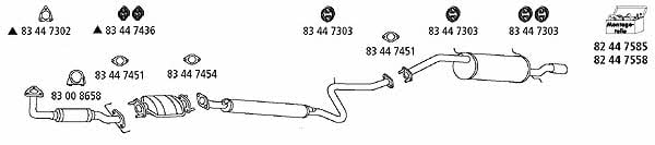  MA_195 Exhaust system MA195