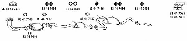 HJS Leistritz MA_40 Exhaust system MA40