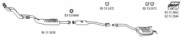  ME_120 Exhaust system ME120