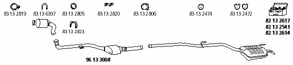  ME_160 Exhaust system ME160