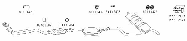  ME_235 Exhaust system ME235