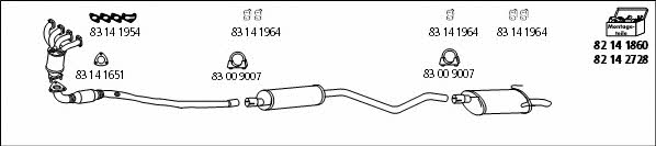  OP_1207 Exhaust system OP1207