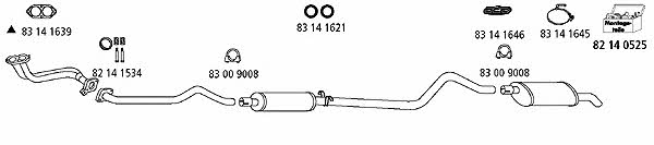  OP_157 Exhaust system OP157