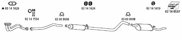  OP_16 Exhaust system OP16