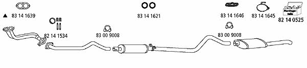 HJS Leistritz OP_204 Exhaust system OP204