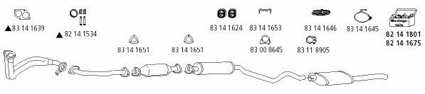 HJS Leistritz OP_210 Exhaust system OP210