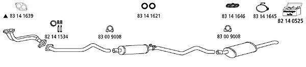 HJS Leistritz OP_240 Exhaust system OP240