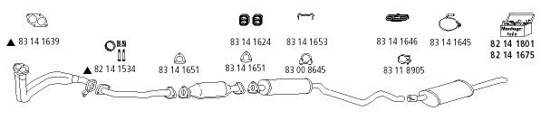 HJS Leistritz OP_243 Exhaust system OP243