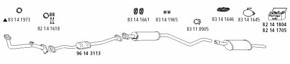  OP_347 Exhaust system OP347