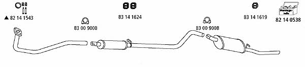 HJS Leistritz OP_40 Exhaust system OP40