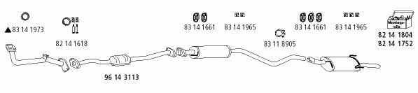  OP_401 Exhaust system OP401