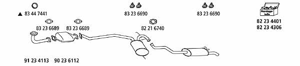  RE_126 Exhaust system RE126