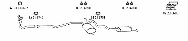  RE_132 Exhaust system RE132
