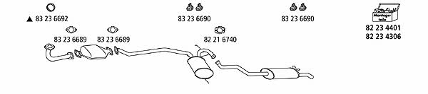  RE_133 Exhaust system RE133