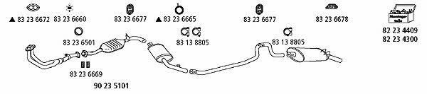 HJS Leistritz RE_269 Exhaust system RE269