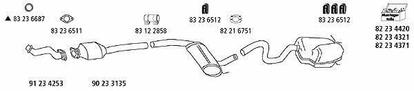  RE_4375 Exhaust system RE4375