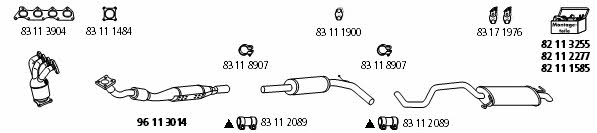  SE_192 Exhaust system SE192