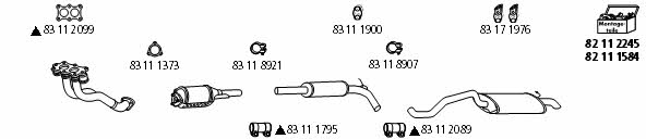 HJS Leistritz SE_203 Exhaust system SE203