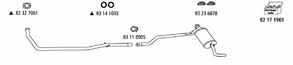 HJS Leistritz SE_23 Exhaust system SE23