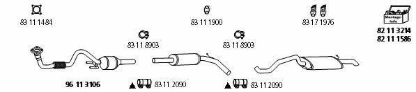 HJS Leistritz SE_241 Exhaust system SE241