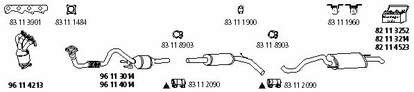 HJS Leistritz SE_250 Exhaust system SE250