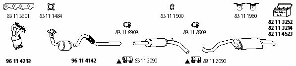 HJS Leistritz SE_251 Exhaust system SE251