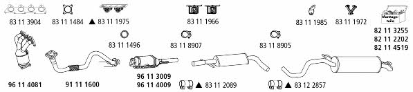 HJS Leistritz SE_258 Exhaust system SE258