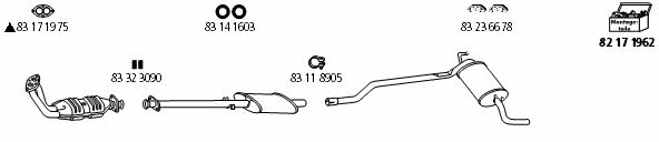 HJS Leistritz SE_26 Exhaust system SE26