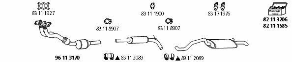 HJS Leistritz SE_262 Exhaust system SE262