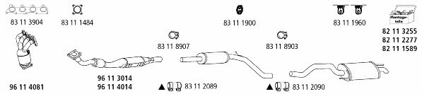 HJS Leistritz SE_324 Exhaust system SE324