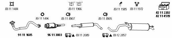 HJS Leistritz SE_440 Exhaust system SE440