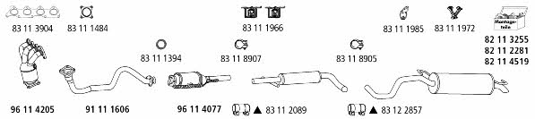 HJS Leistritz SE_442 Exhaust system SE442