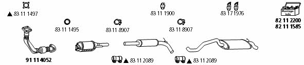 HJS Leistritz SE_51 Exhaust system SE51