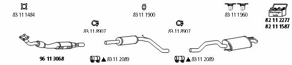 HJS Leistritz SE_570 Exhaust system SE570