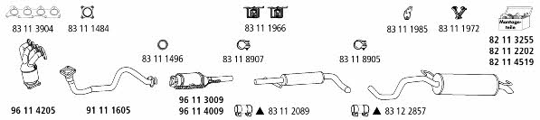 HJS Leistritz SE_585 Exhaust system SE585