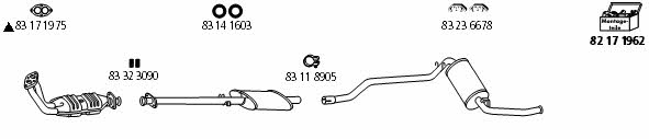 HJS Leistritz SE_66 Exhaust system SE66