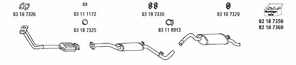  SK_16 Exhaust system SK16