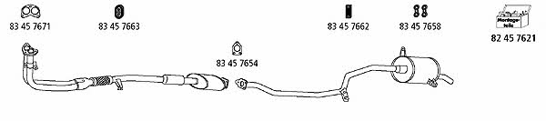  MI_2 Exhaust system MI2