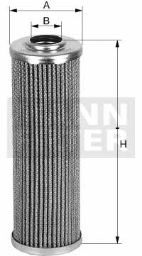 Mann-Filter H 66/3 X Hydraulic filter H663X