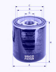 Unico AD 13170 X Cartridge filter drier AD13170X