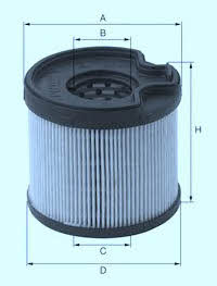 Unico EFP 875 X Fuel filter EFP875X