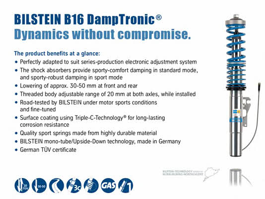 Bilstein BIL_023066 Shock absorbers with springs, kit BIL023066