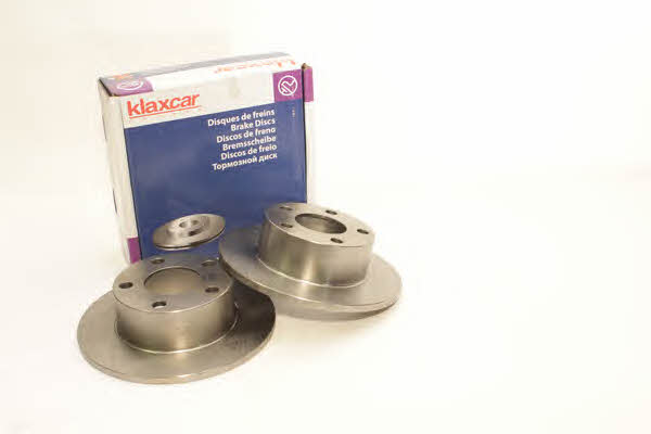 Klaxcar France 25055Z Rear brake disc, non-ventilated 25055Z