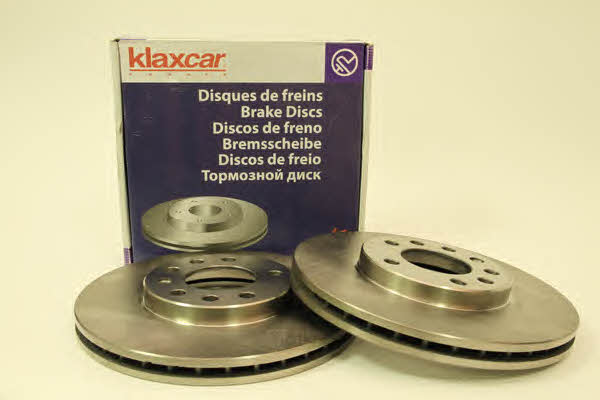 Klaxcar France 25063Z Front brake disc ventilated 25063Z