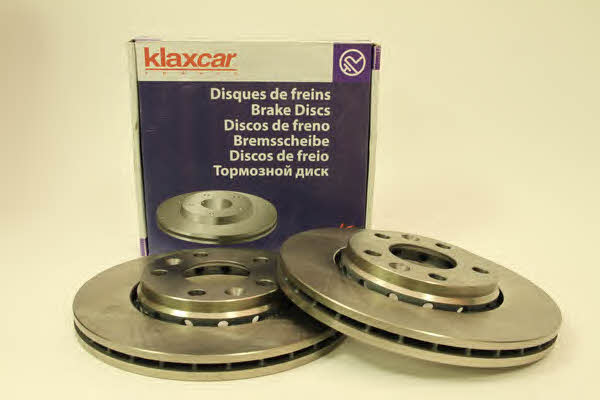 Klaxcar France 25079Z Front brake disc ventilated 25079Z